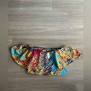 NEW YORK AND COMPANY MULTI COLOR BLOUSE